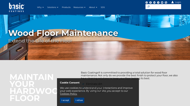 Total Solutions for Wood Floor Maintenance