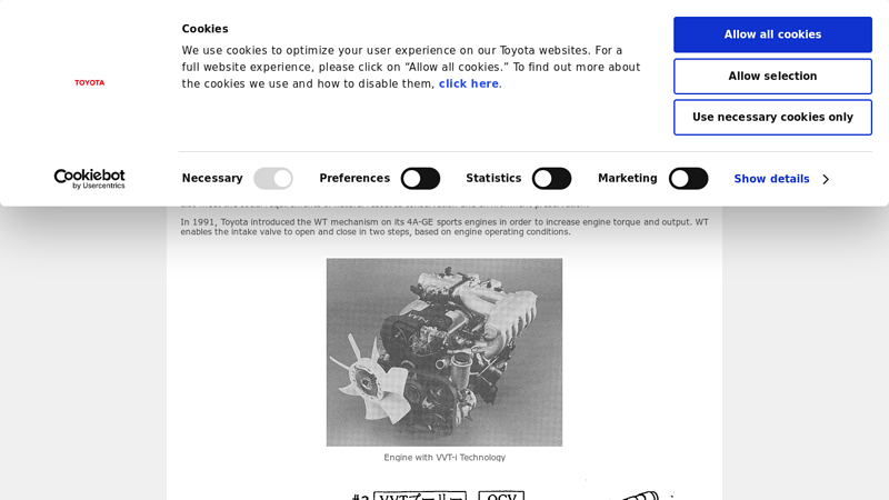 Toyota Develops New VVT