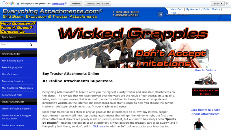 Tractor Attachments And Skid Steer Attachments For Any Tractor Or ...
