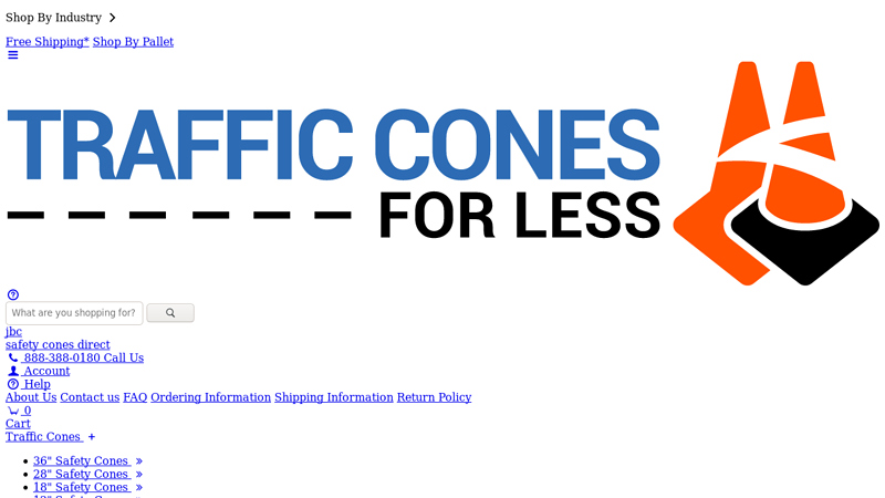 Traffic Cones Direct to the Manufacturer