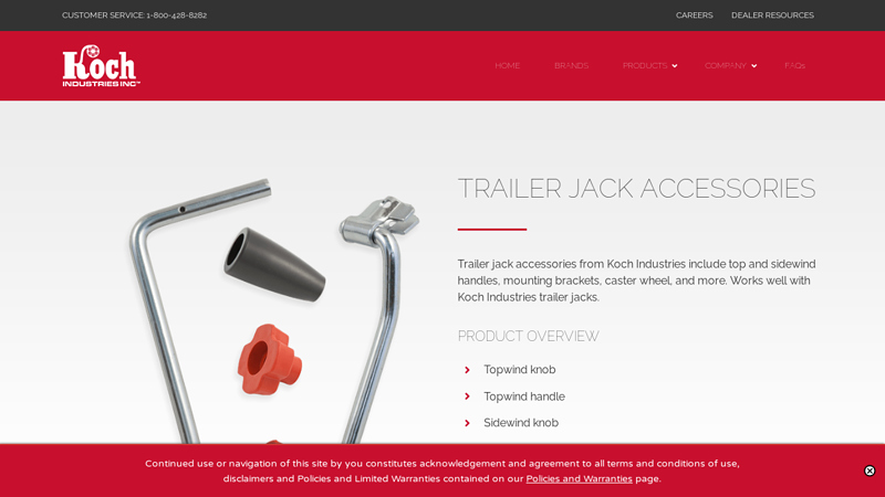 TRAILER JACK ACCESSORIES