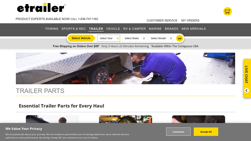 Trailer Parts & Accessories for Every Trailer