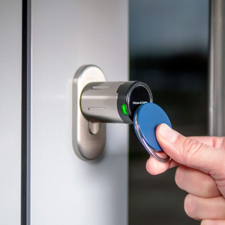 Transponder Key Fob Stainless Steel