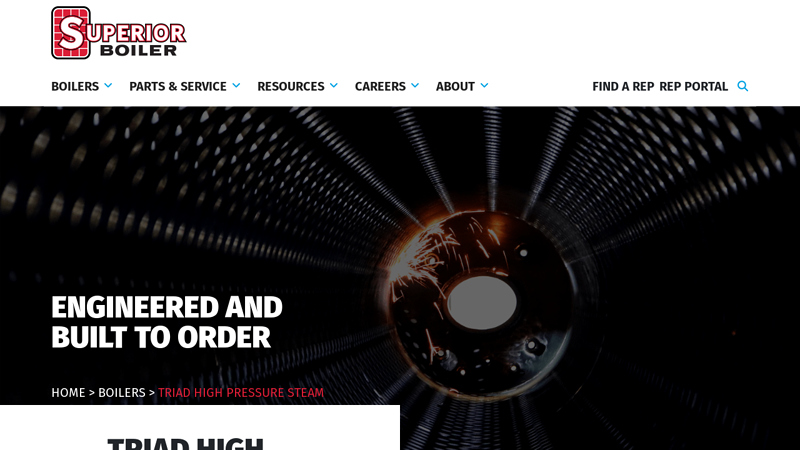 Triad High Pressure Steam