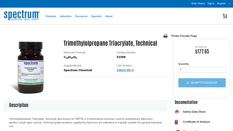 Trimethylolpropane-Triacrylate-Technical