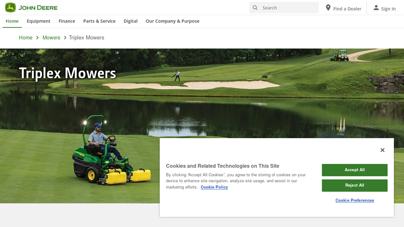 Triplex Mowers