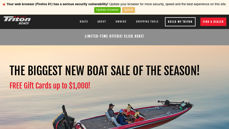 Triton Fishing Boats