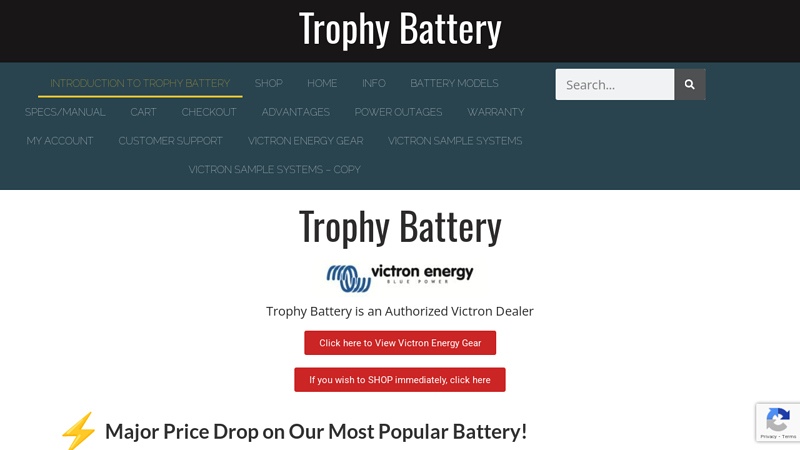 Trophy Battery – Premium Name