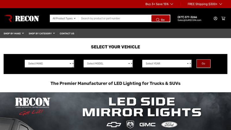 Truck LED Lights, Aftermarket Parts & Accessories