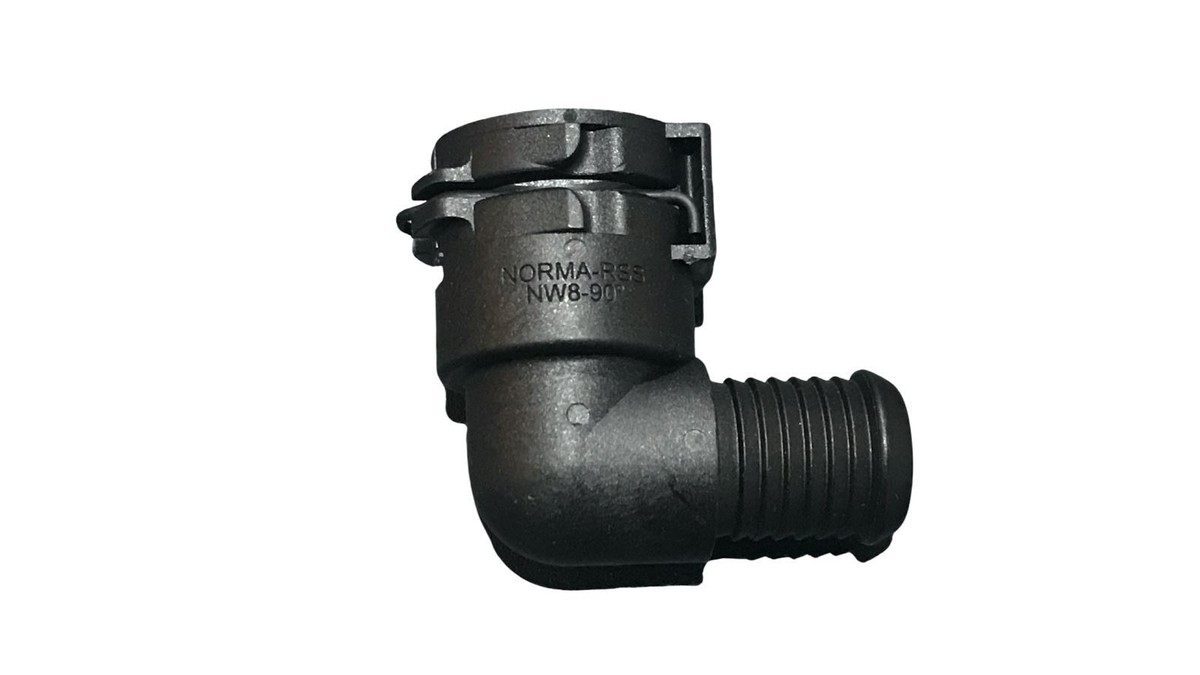 Tube Connector PA66 GF30 Application Component