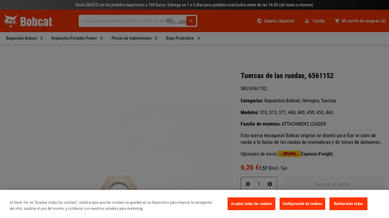 Tuercas de las ruedas, 6561152