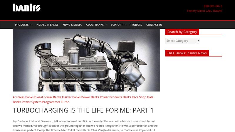 Turbocharging is the life for me: Part 1