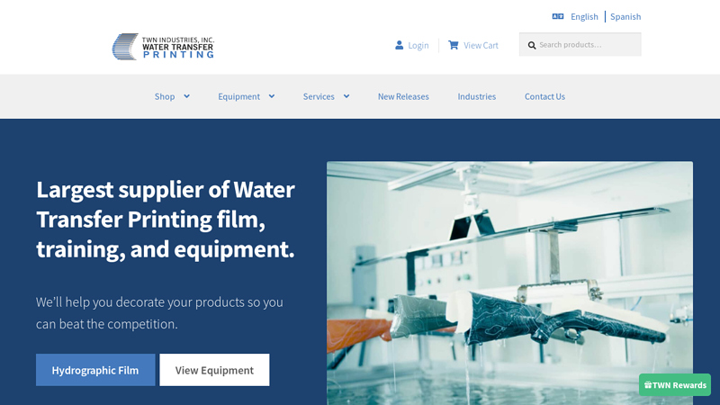 TWN Industries: Water Transfer Printing