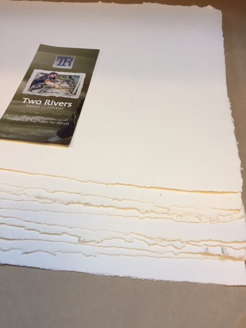 Two Rivers Paper handmade rag papers for artists and designers