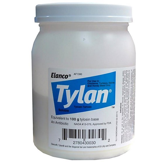 TYLAN antibiotic to treat 75 birds
