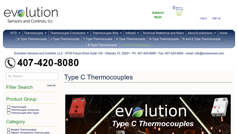 Type C Thermocouples