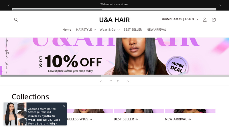 U&A hair