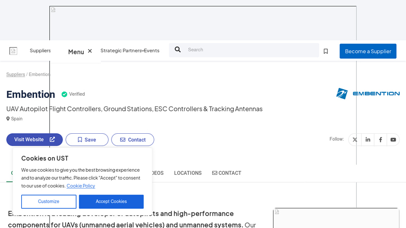 UAV Autopilot & Tracking Antenna Systems
