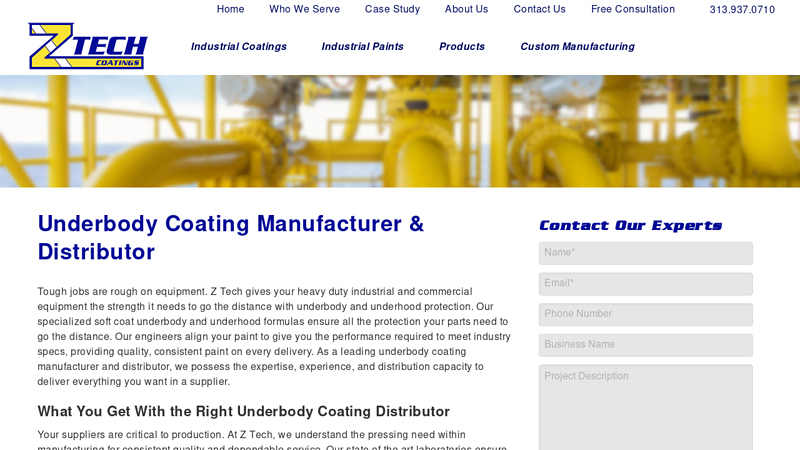 Underbody Coating Manufacturer & Distributor