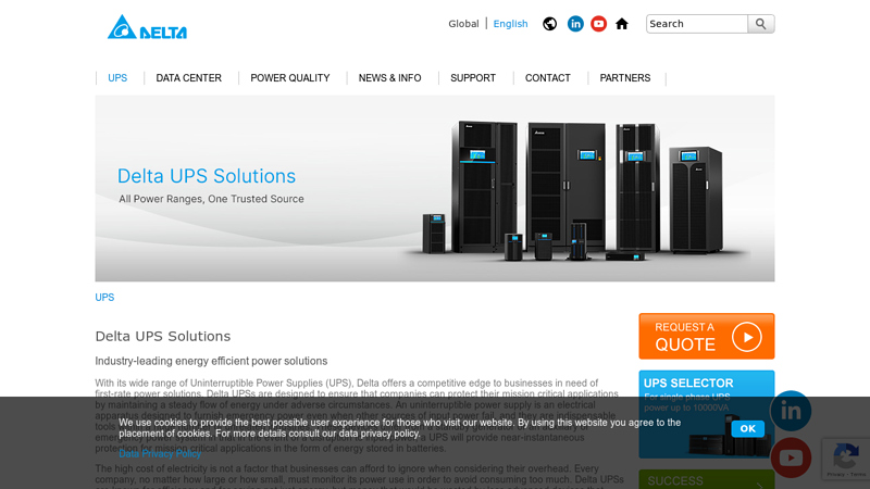 Uninterruptible Power Supply (UPS) Solutions