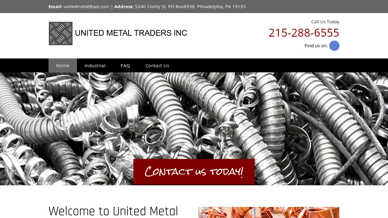 United Metal Traders Inc: Scrap Metal Traders