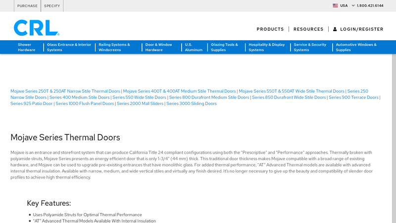 U.S. Aluminum Glass Entrance Systems