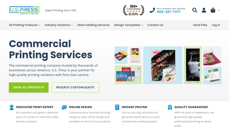U.S. Press: Commercial Printing
