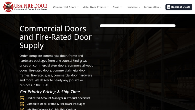 USA Fire Door