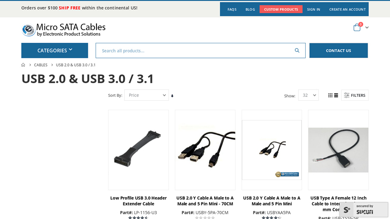 USB 2.0 & USB 3.0 / 3.1