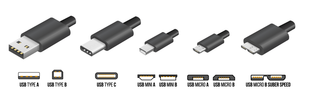 USB Cables 101 • A Guide to USB Connector Types