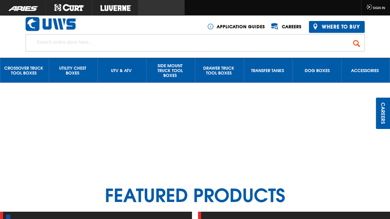 UWS: Truck Tool Boxes