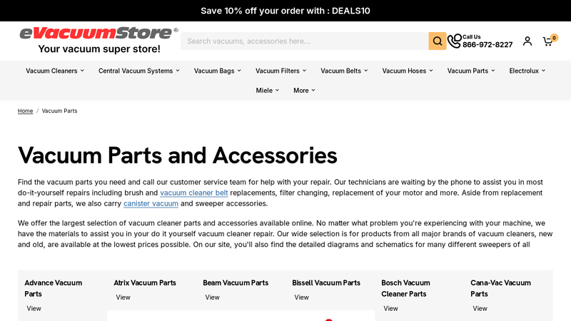 Vacuum Cleaner Parts