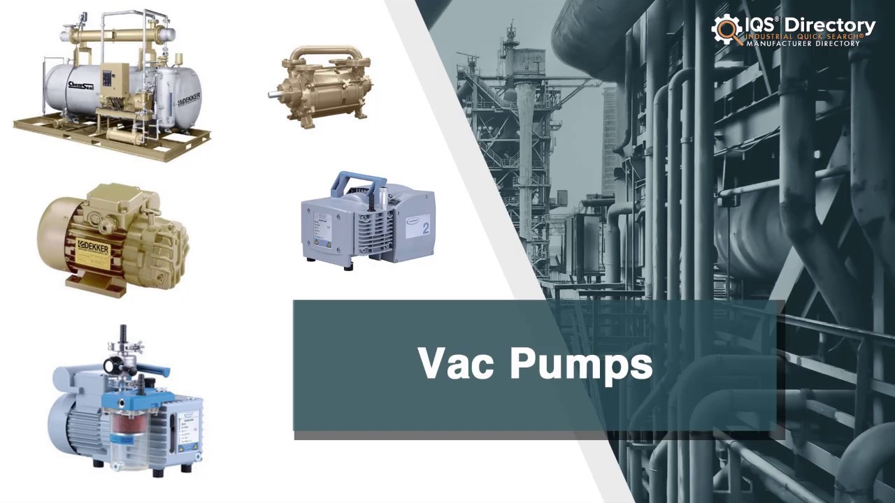 Vacuum Pump Manufacturers