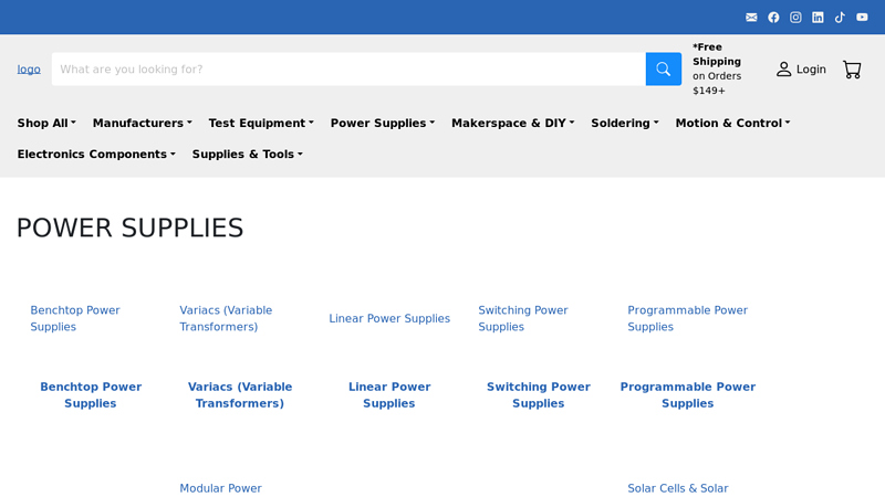 Variable AC & DC Power Supplies