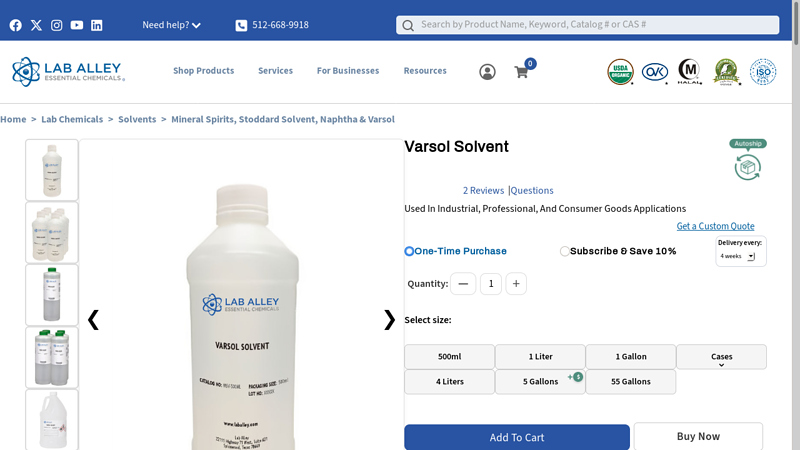 Varsol Solvent