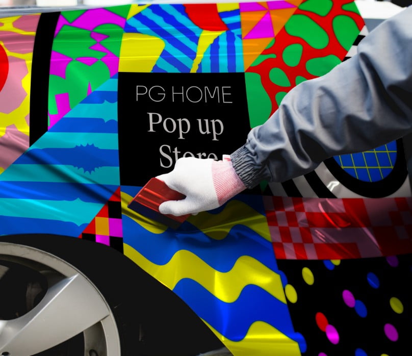 Vehicle Wraps - Large Format Print application