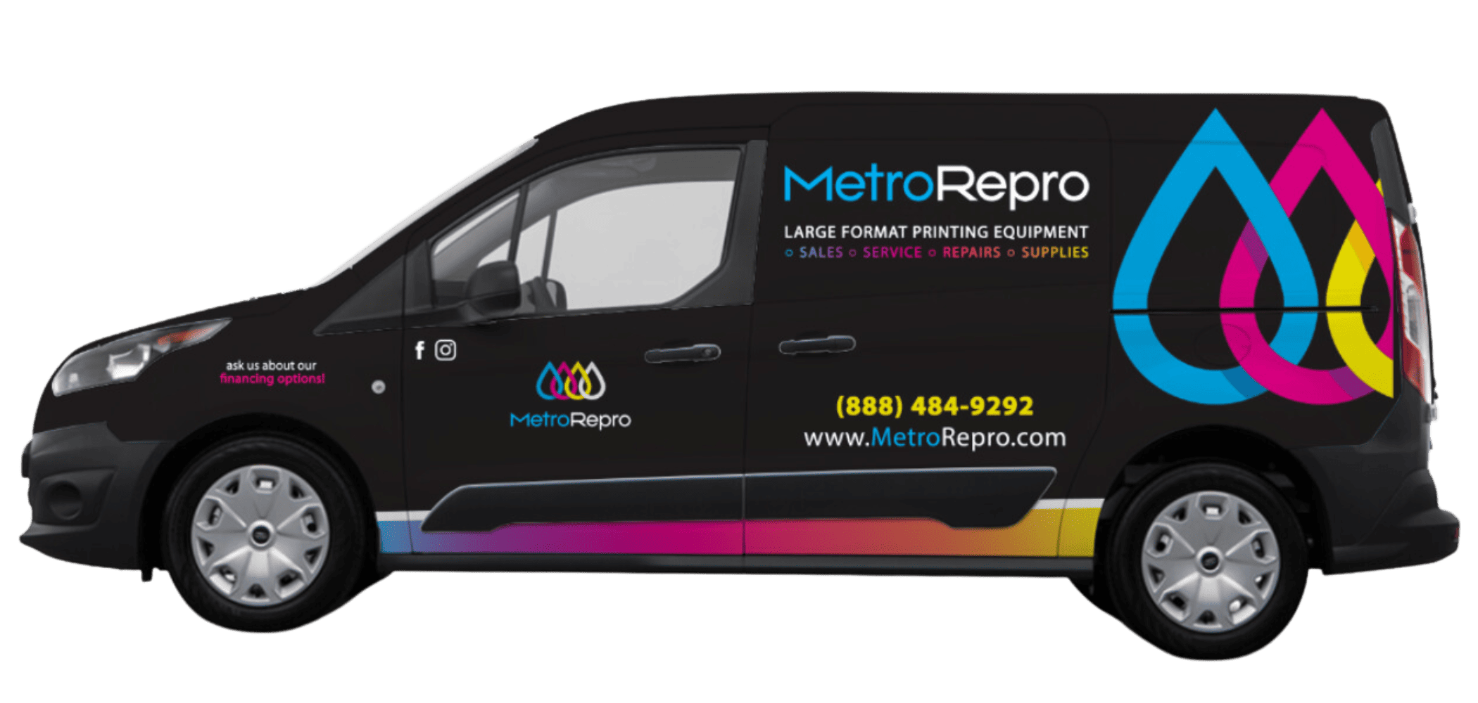 Vehicle Wraps - Large Format Print application