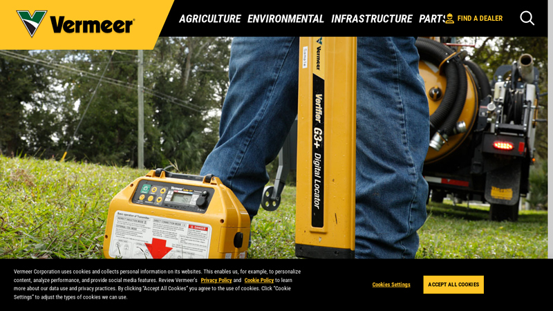 Vermeer Utility Locating Equipment