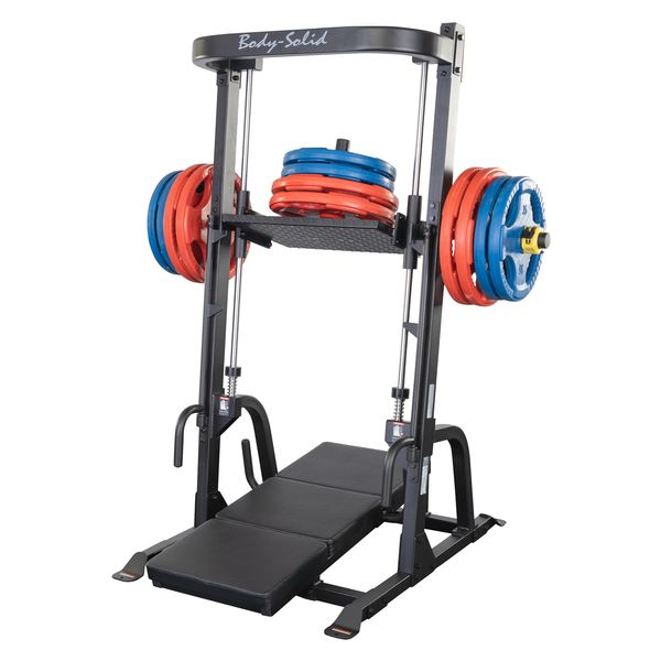 Vertical leg press