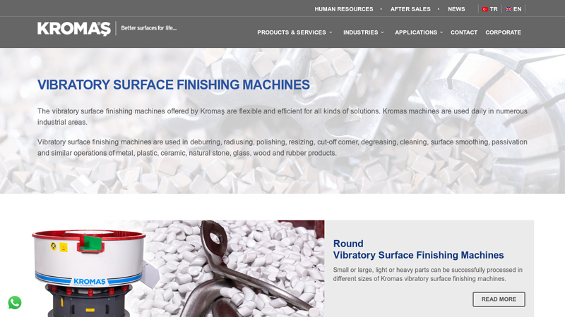 Vibratory Surface Finishing Machines