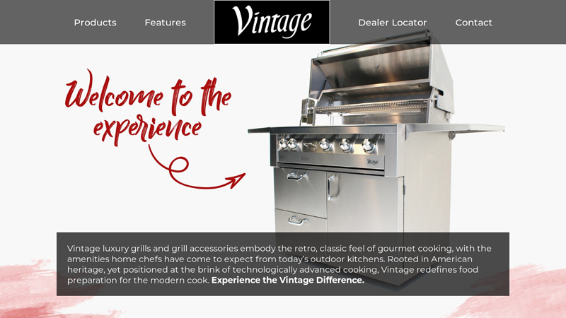 Vintage Outdoor Gas Grills