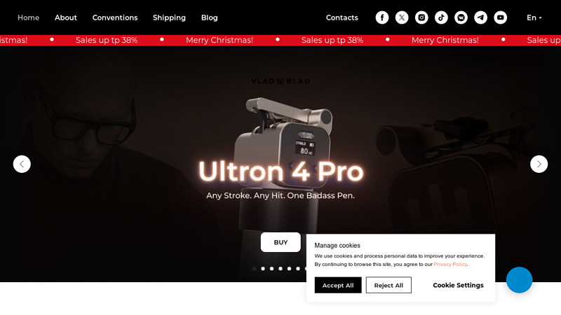 Vlad Blad Irons Tattoo Machines