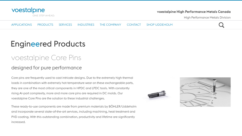 voestalpine Core Pins