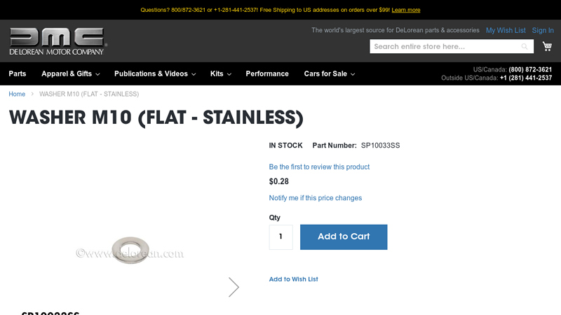 WASHER M10 (FLAT