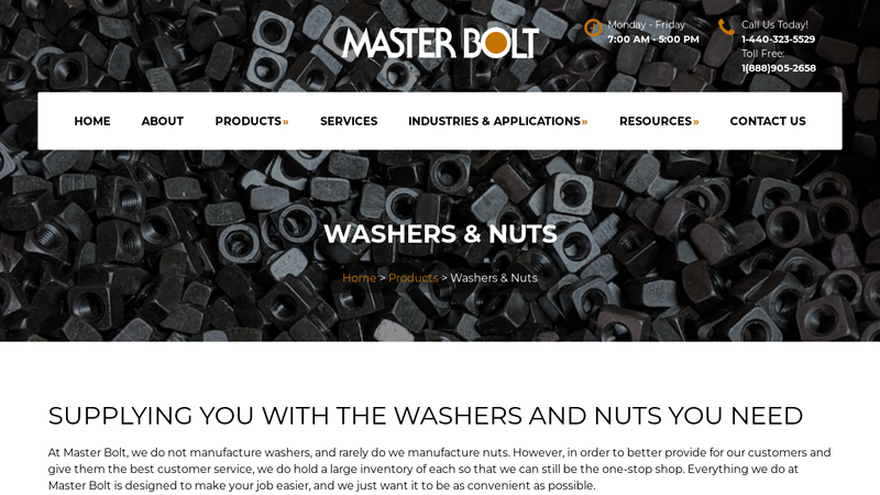 Washers and Nuts