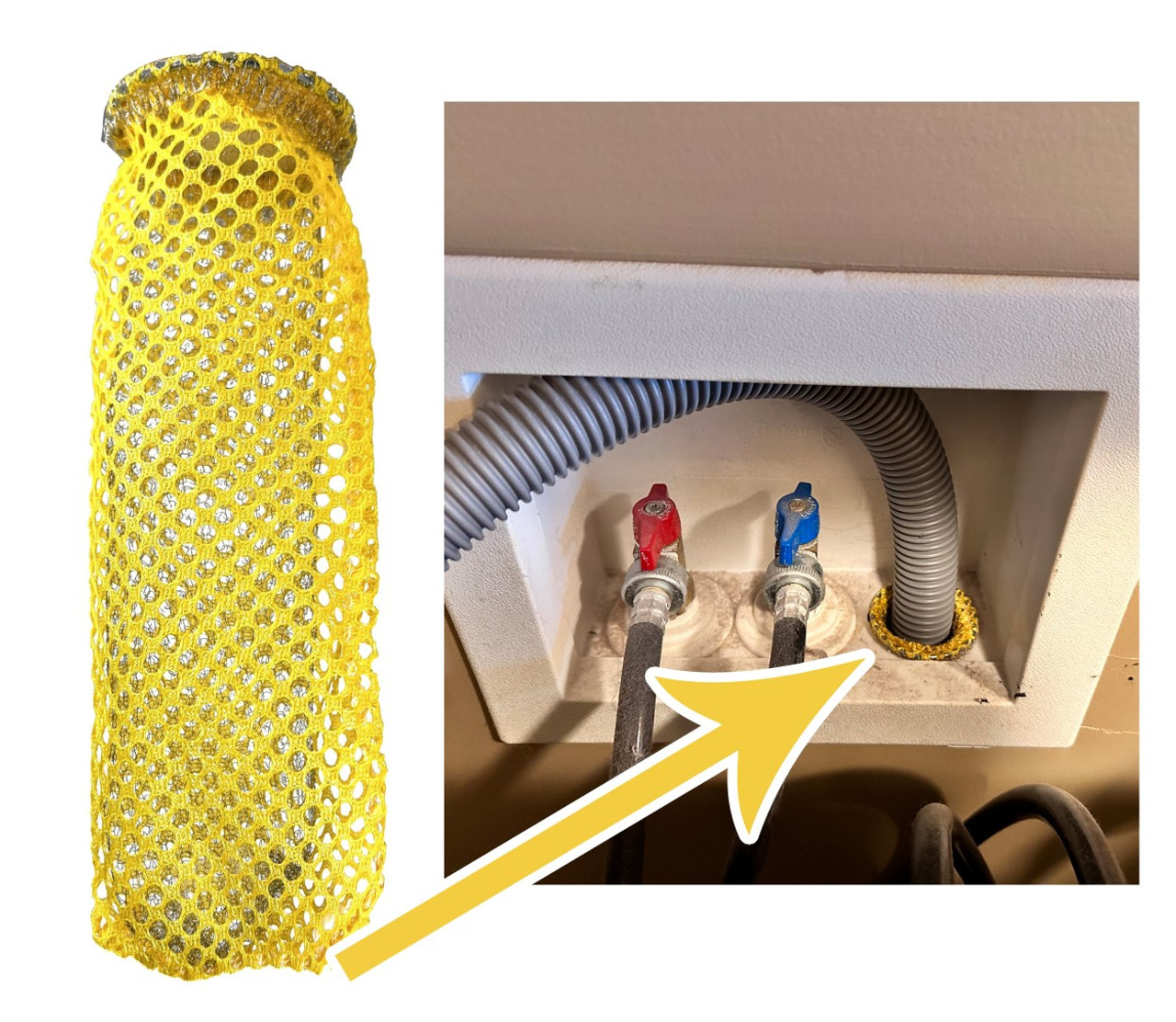 Washing Machine Lint Trap Super Filter for drainage hoses and ...