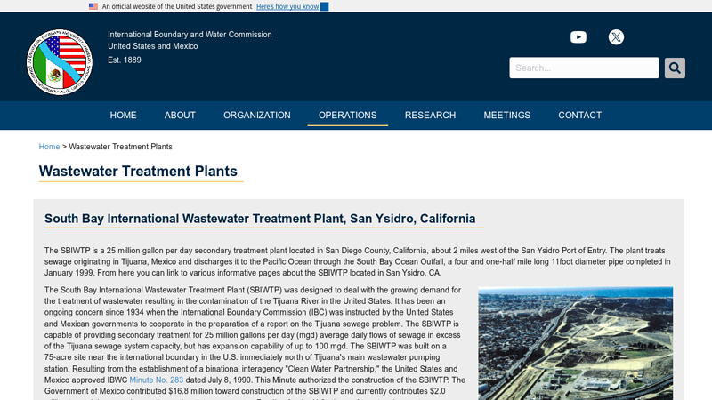 Wastewater Treatment Plants