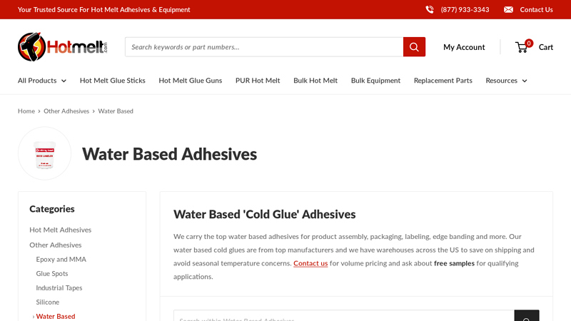 Water Based Adhesives