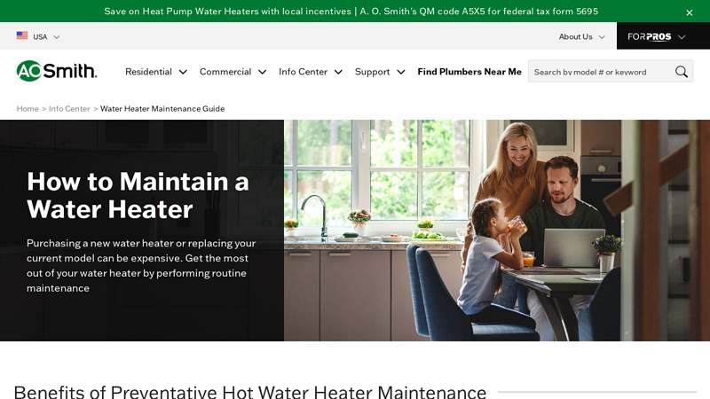 Water Heater Maintenance Guide