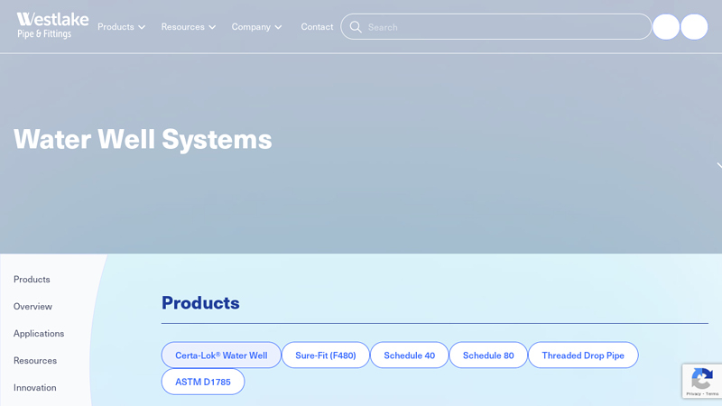 Water Well PVC Systems